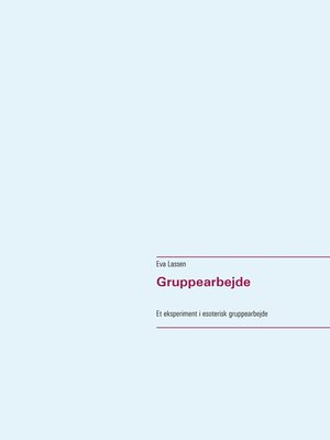 cover image of Gruppearbejde
